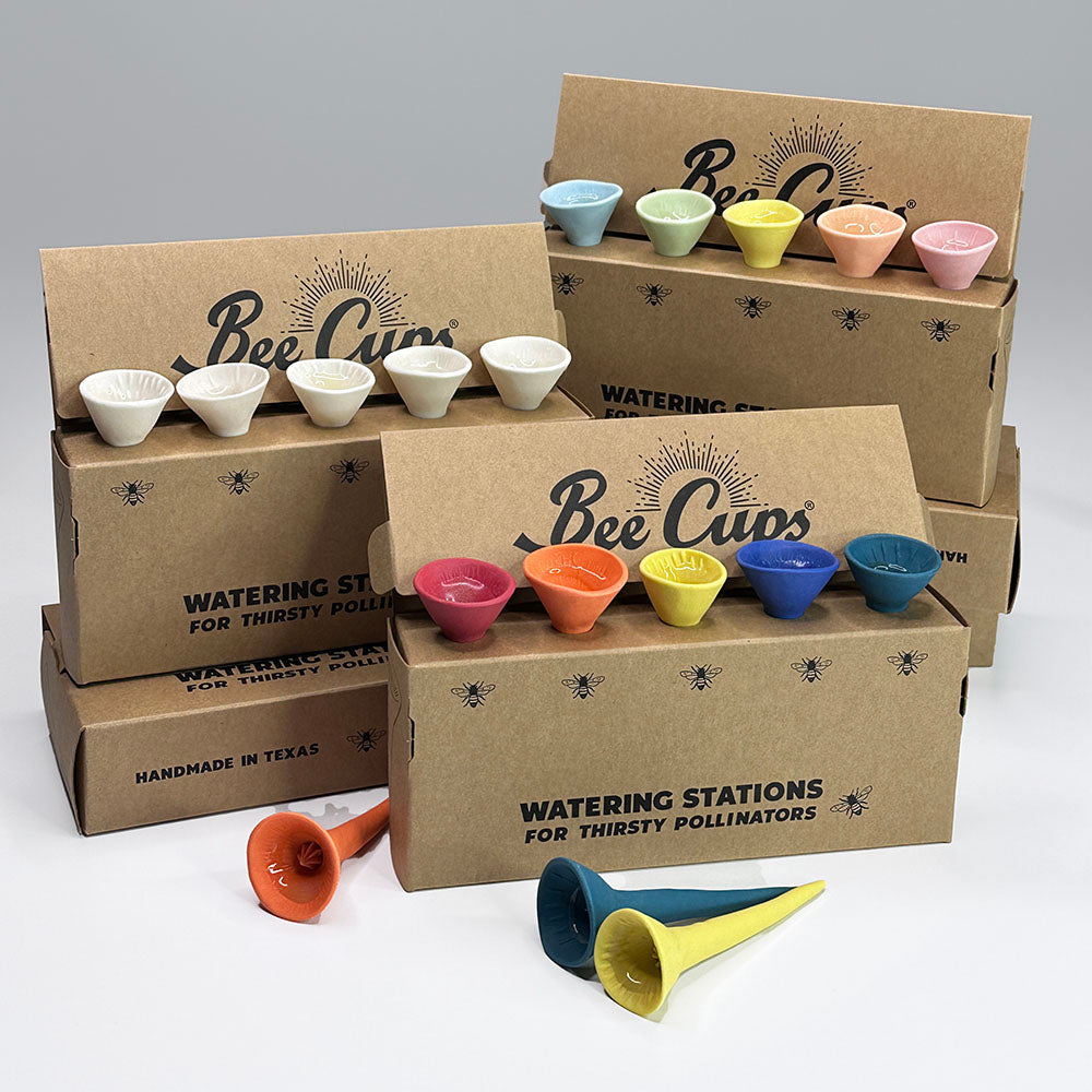 Bee Cups Watering Stations