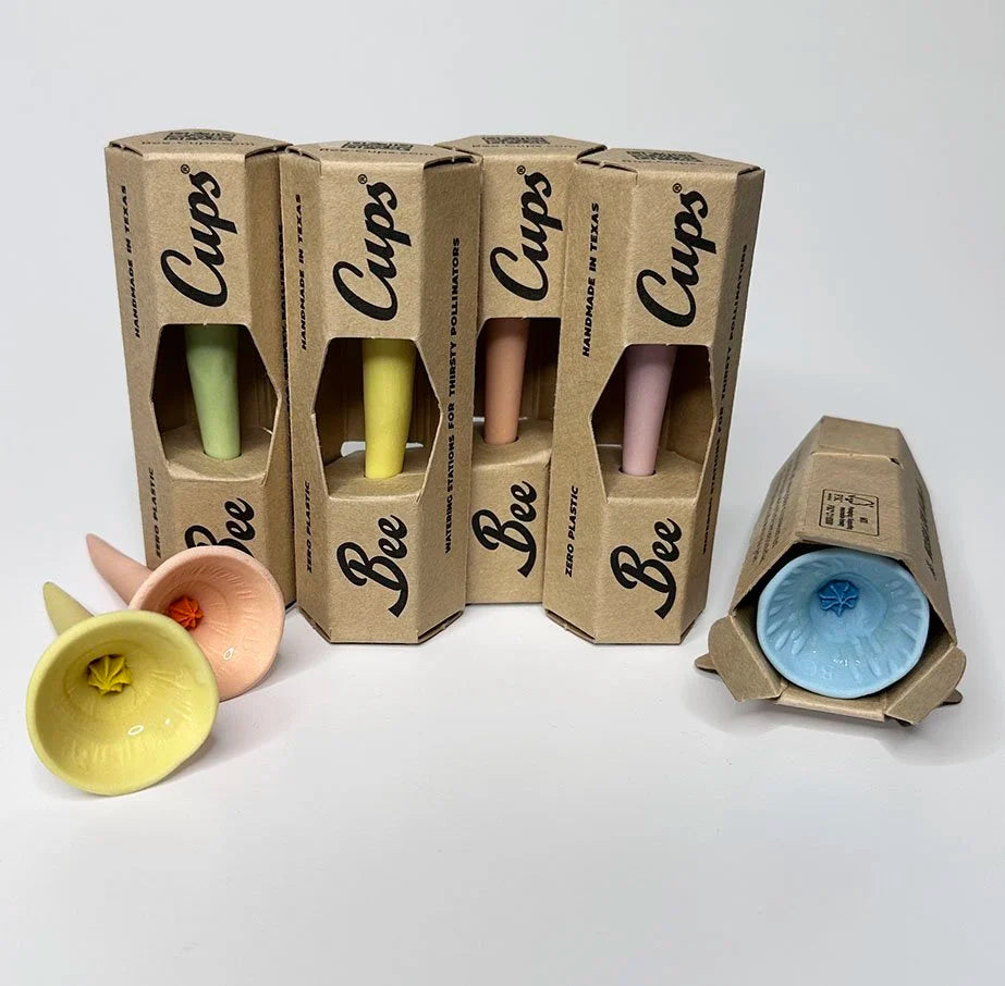 Bee Cups™ watering station singles 5-pack