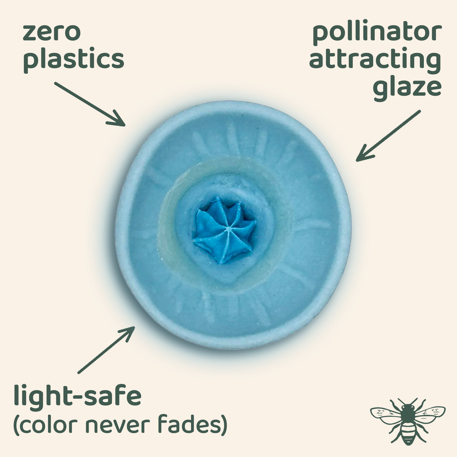 Pastel Variety Bee Cup 5-pack